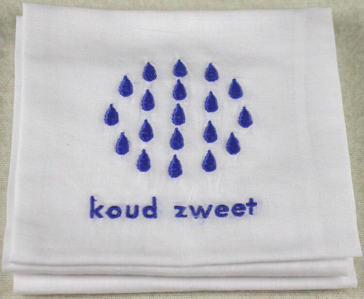 'Koud zweet' zakdoek