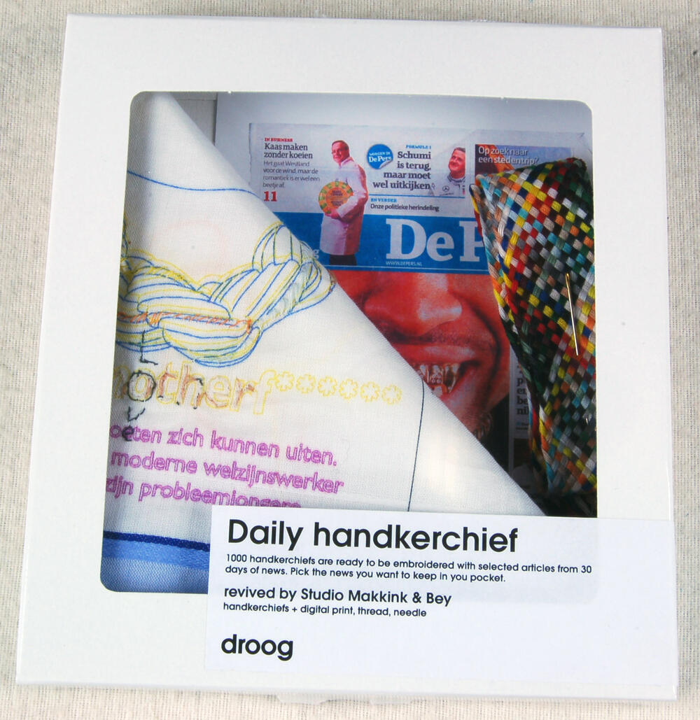 'Daily handkerchief', edition #59/900