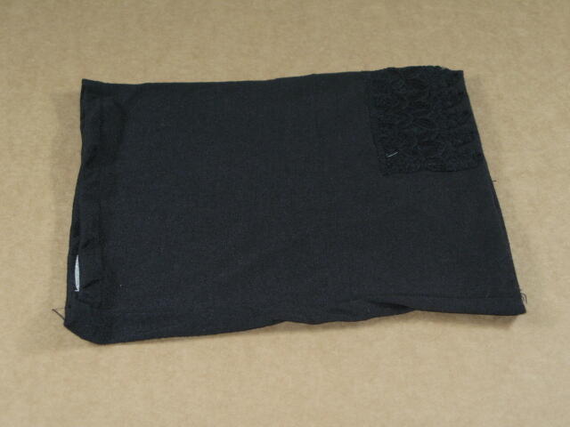 Zwarte hoofddoek (ondermuts)