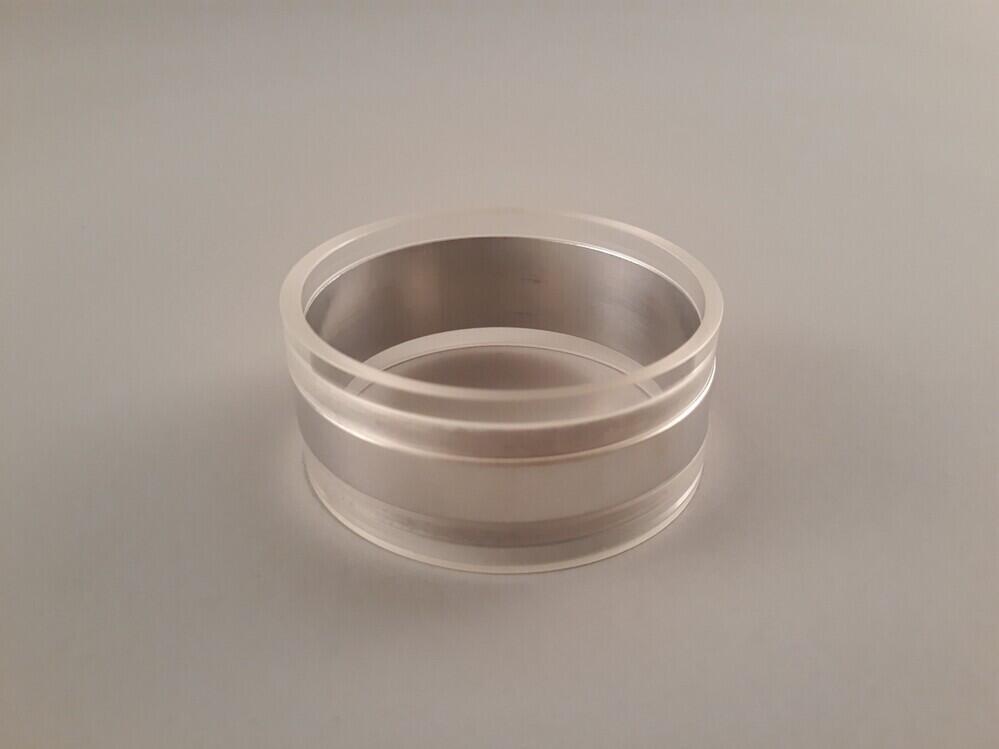 Armband van acrylaat en aluminium