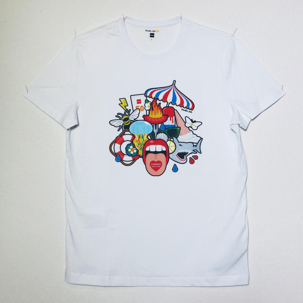 T-shirt, uit de collectie 'Summer disaster'