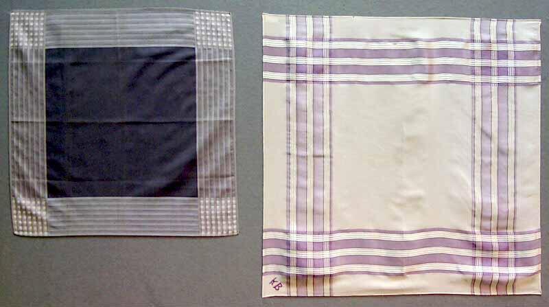 Herenzakdoek en pochet