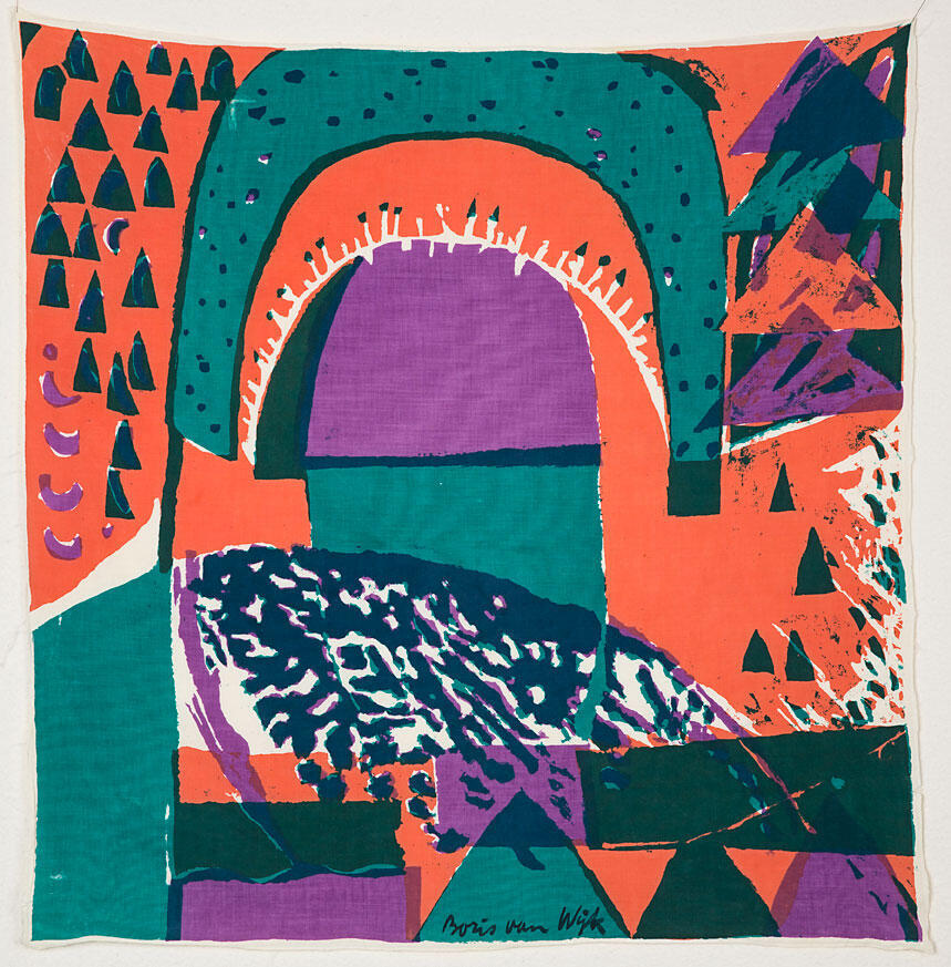 Sjaal, abstract