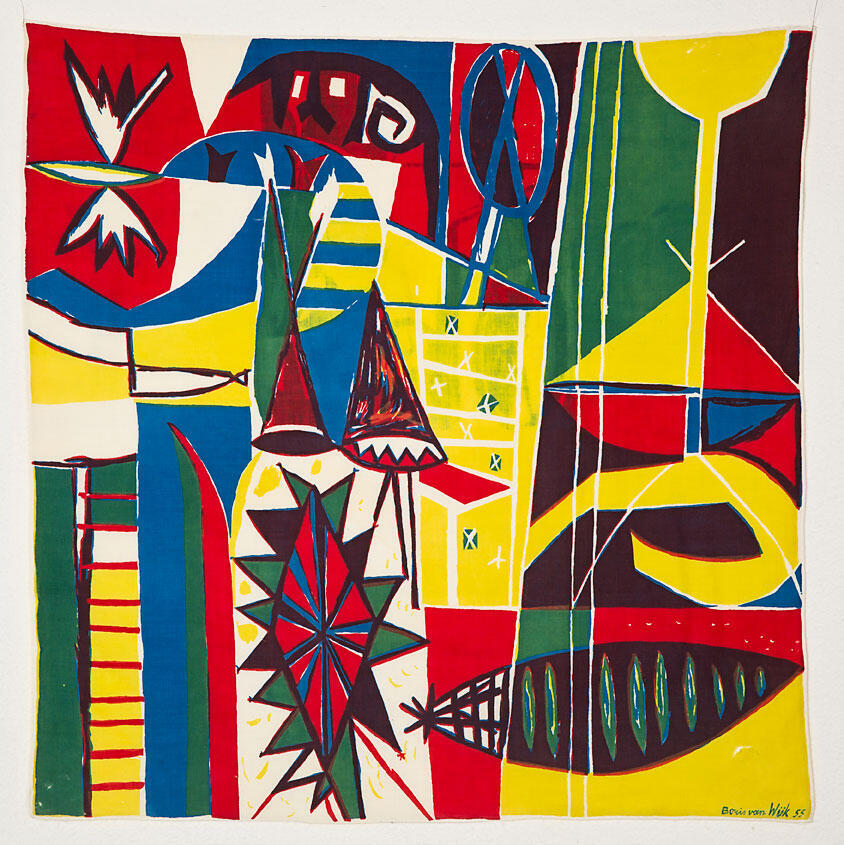 Sjaal, abstract