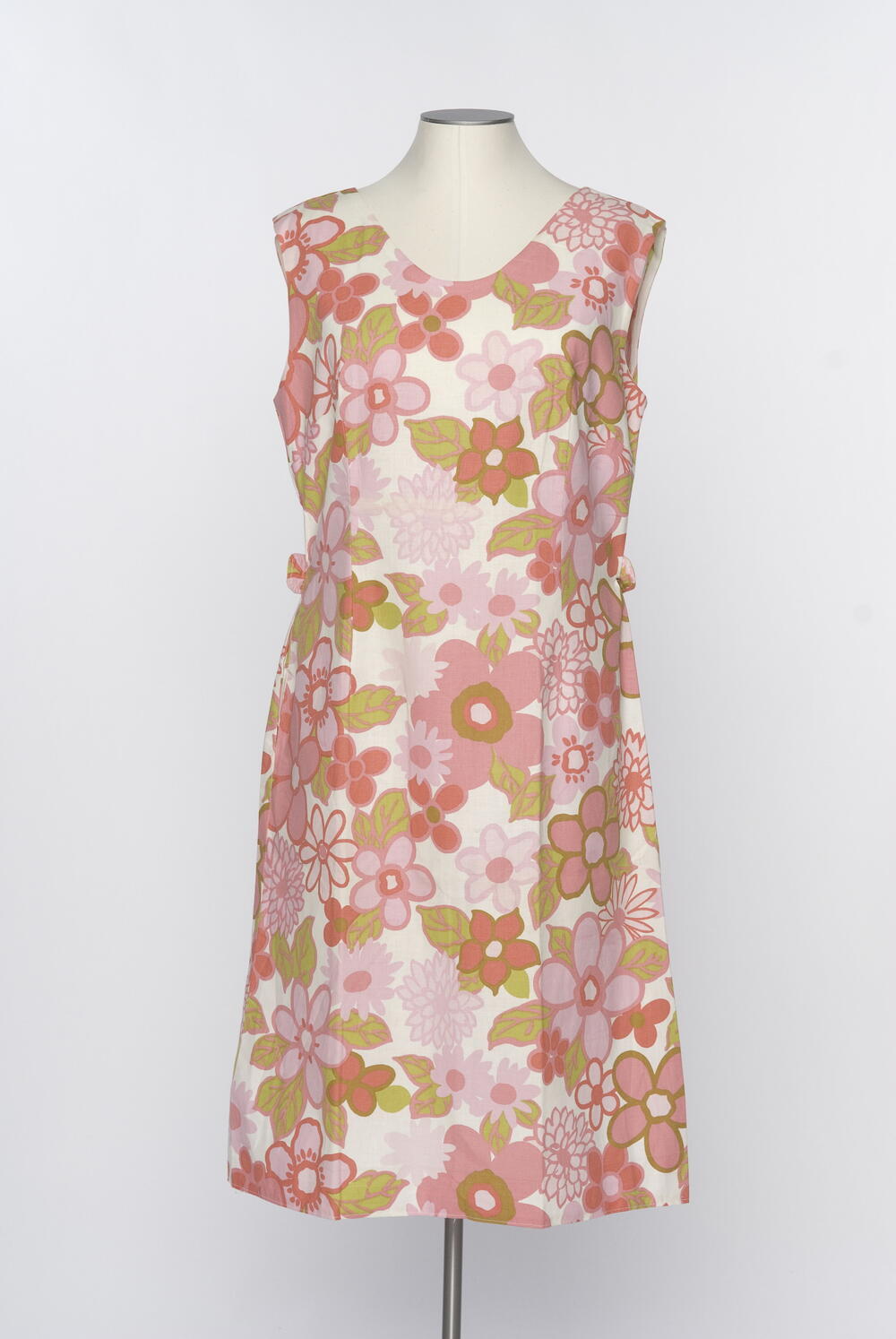 Jurk 'Egeria', roze/groen