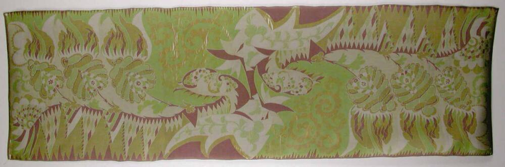 Sjaal, batik op zijde (nr. 907)