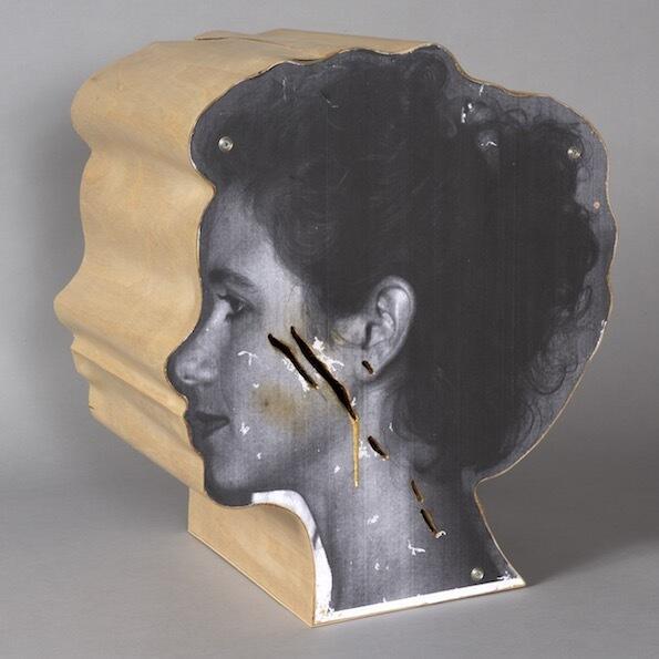 Jacqueline's gezicht