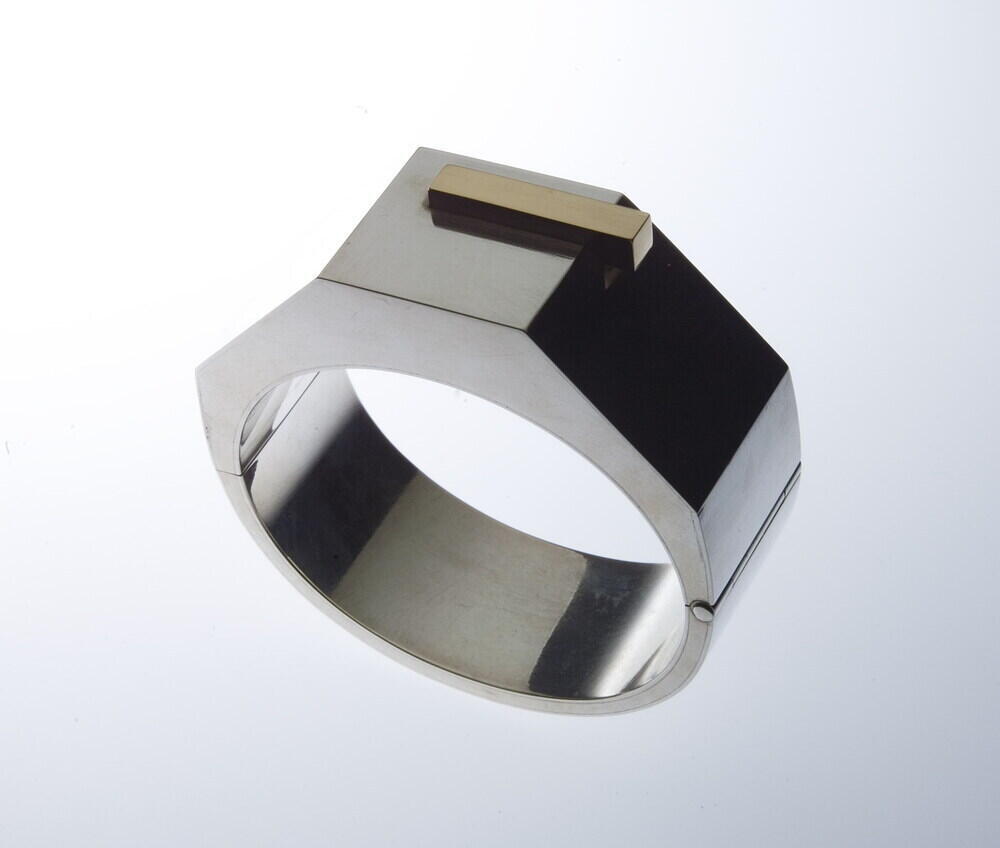 Armband van zilver en goud