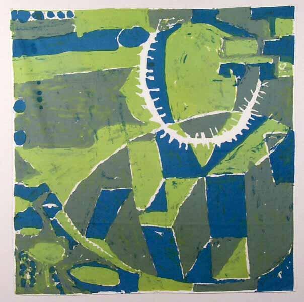 Sjaal, abstract