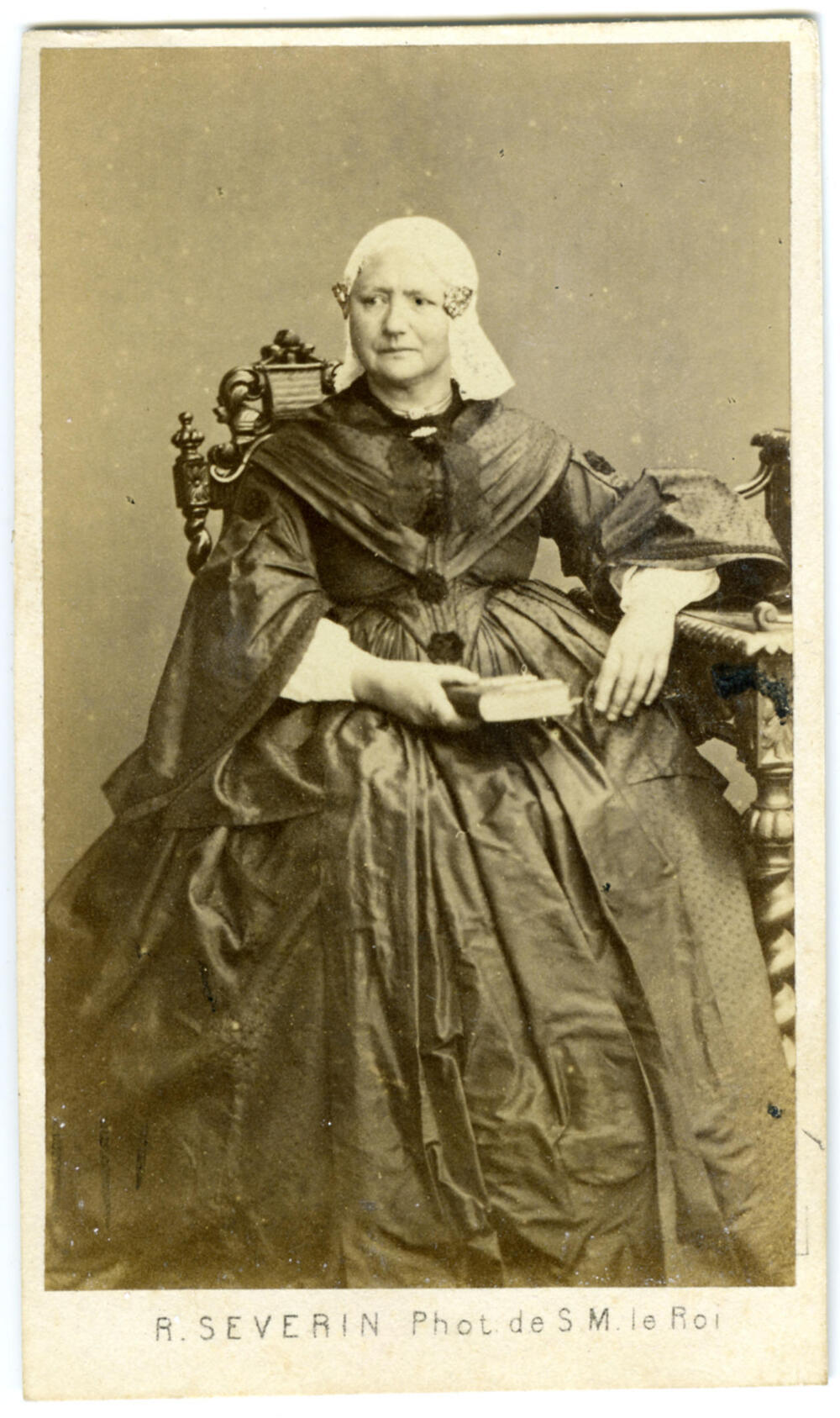 Vrouw in Friese streekdracht, 1860–1875