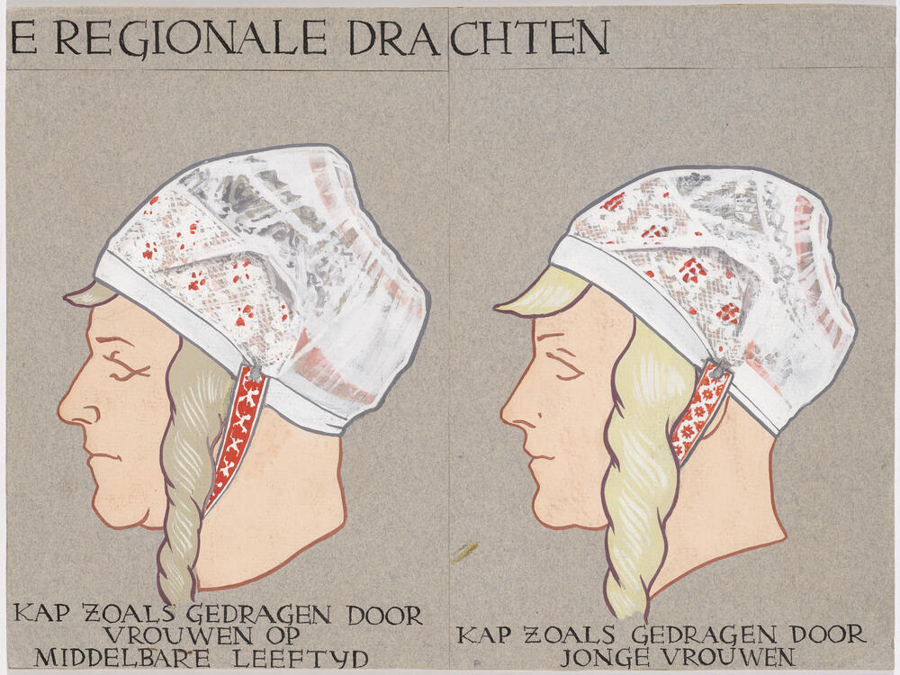 Er is ook "mode" bij de regionale drachten