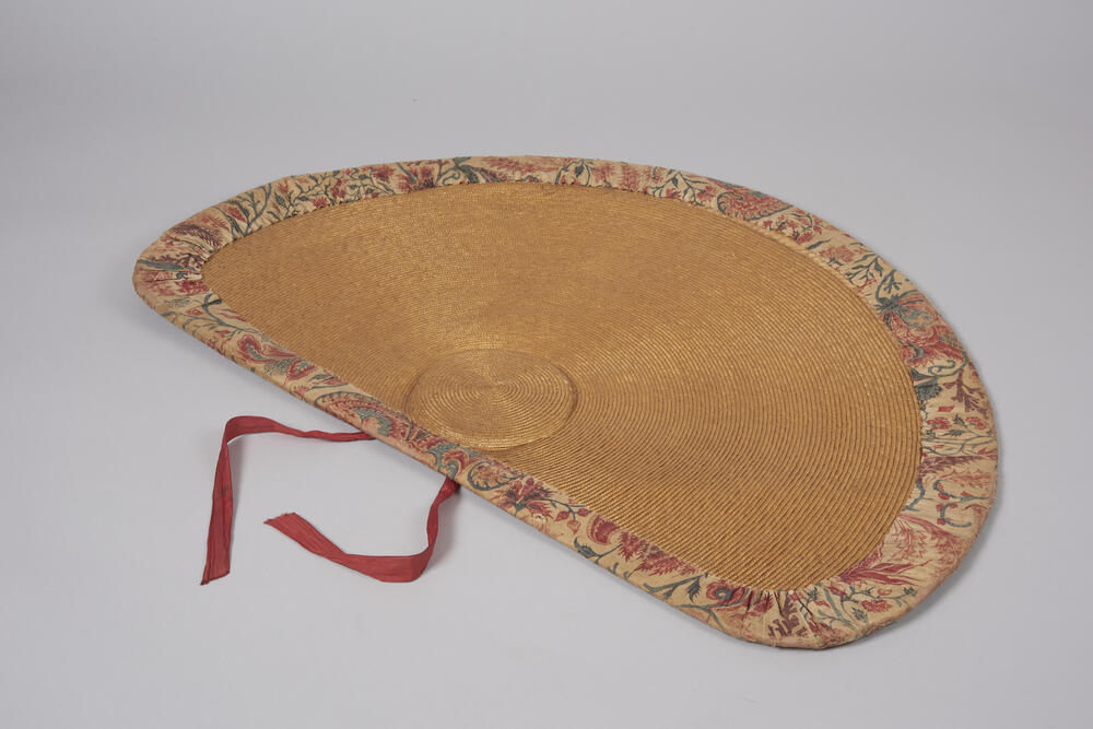 Zonhoed, gevoerd met Indiase sits, Friesland, 1700–1750