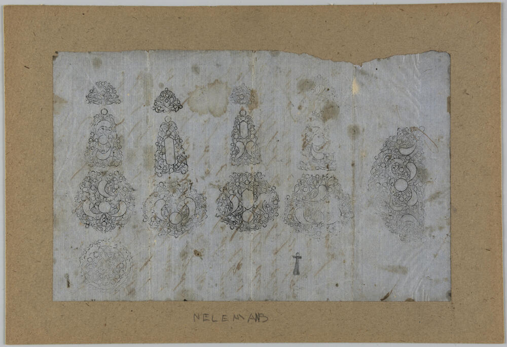 Wrijfsels van streeksieraden, Oudenbosch, 1853–1895