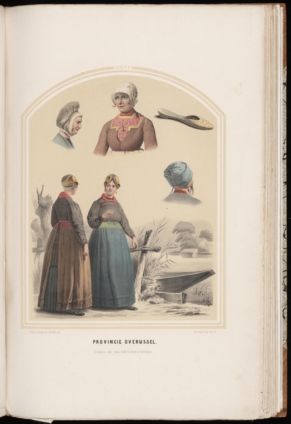 Vrouwen in de dracht van Overijssel