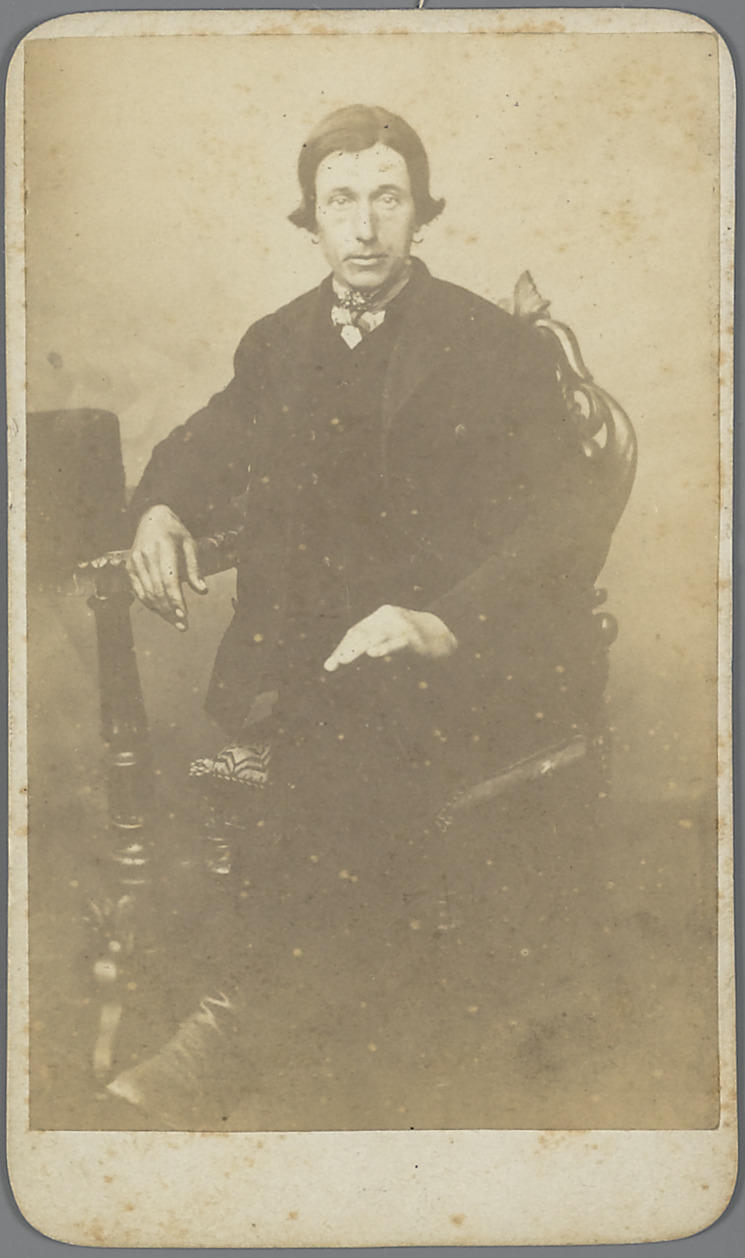 Man in Walcherse streekdracht, 1864–1878