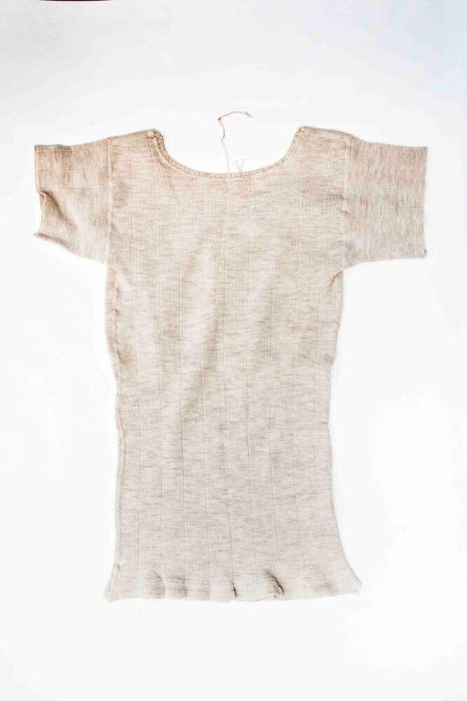 Borstrok van wollen tricot