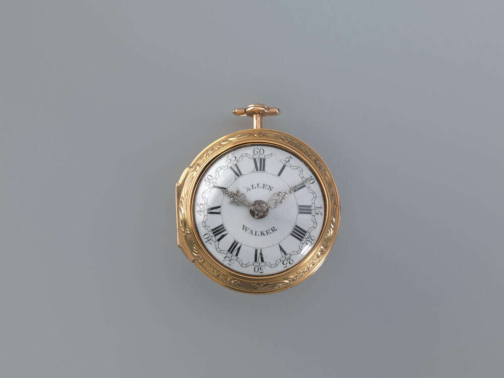 Horloge, met dubbele overkast