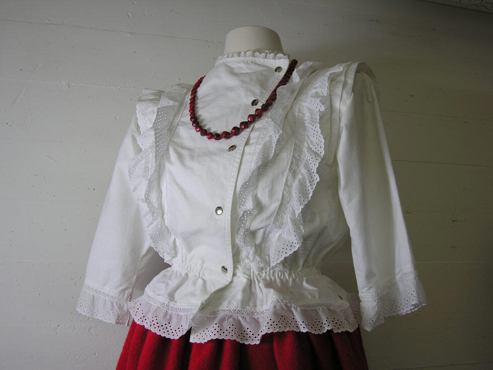 Jordaankostuum van Zwarte Riek (blouse)