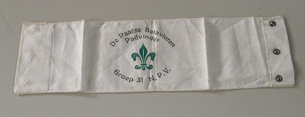 Band, onderdeel van padvindersuniform "Paarse Batavieren"