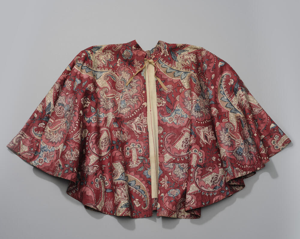 Bedcape of schoudermantel van Indiase sits, Hindeloopen, 1700–1750