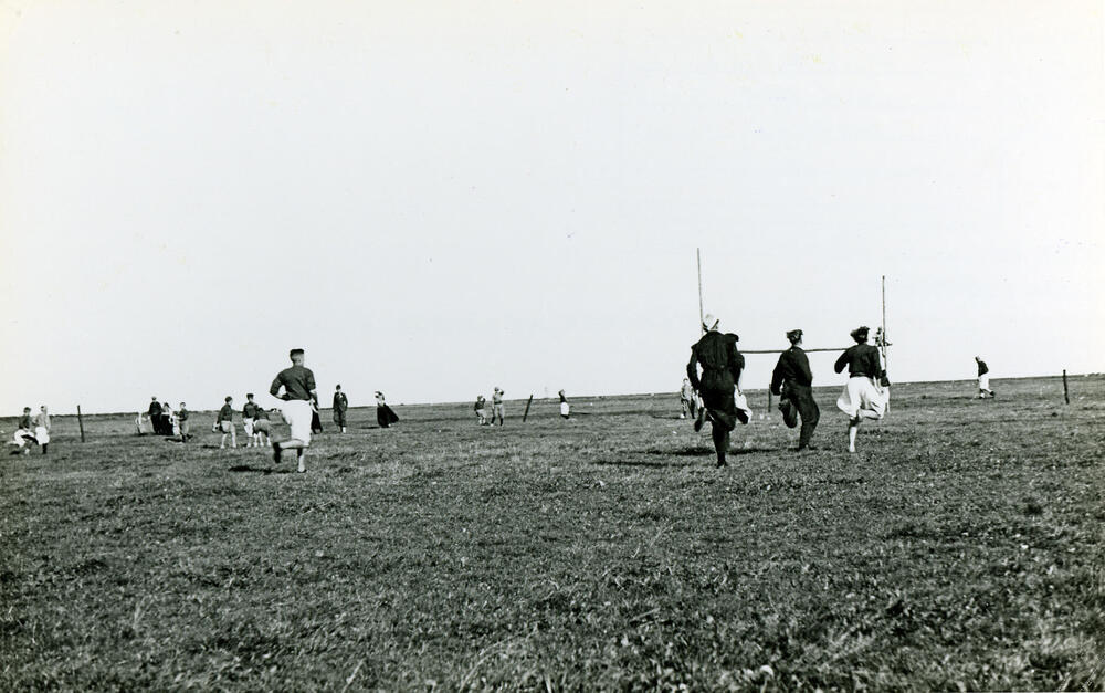 Oranjefeest op Marken, 1945