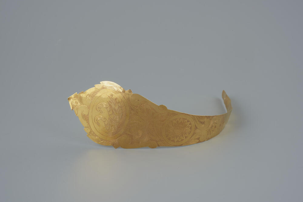 Gouden voorhoofdsnaald, Walcheren, 1842
