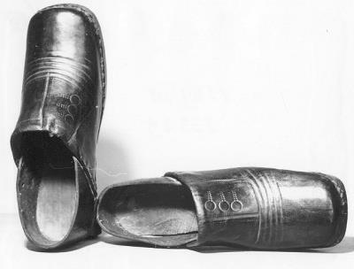Paar klompschoenen
