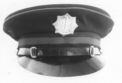 Uniformpet brigadier gemeentepolitie (personeel beneden de rang van adjudant)