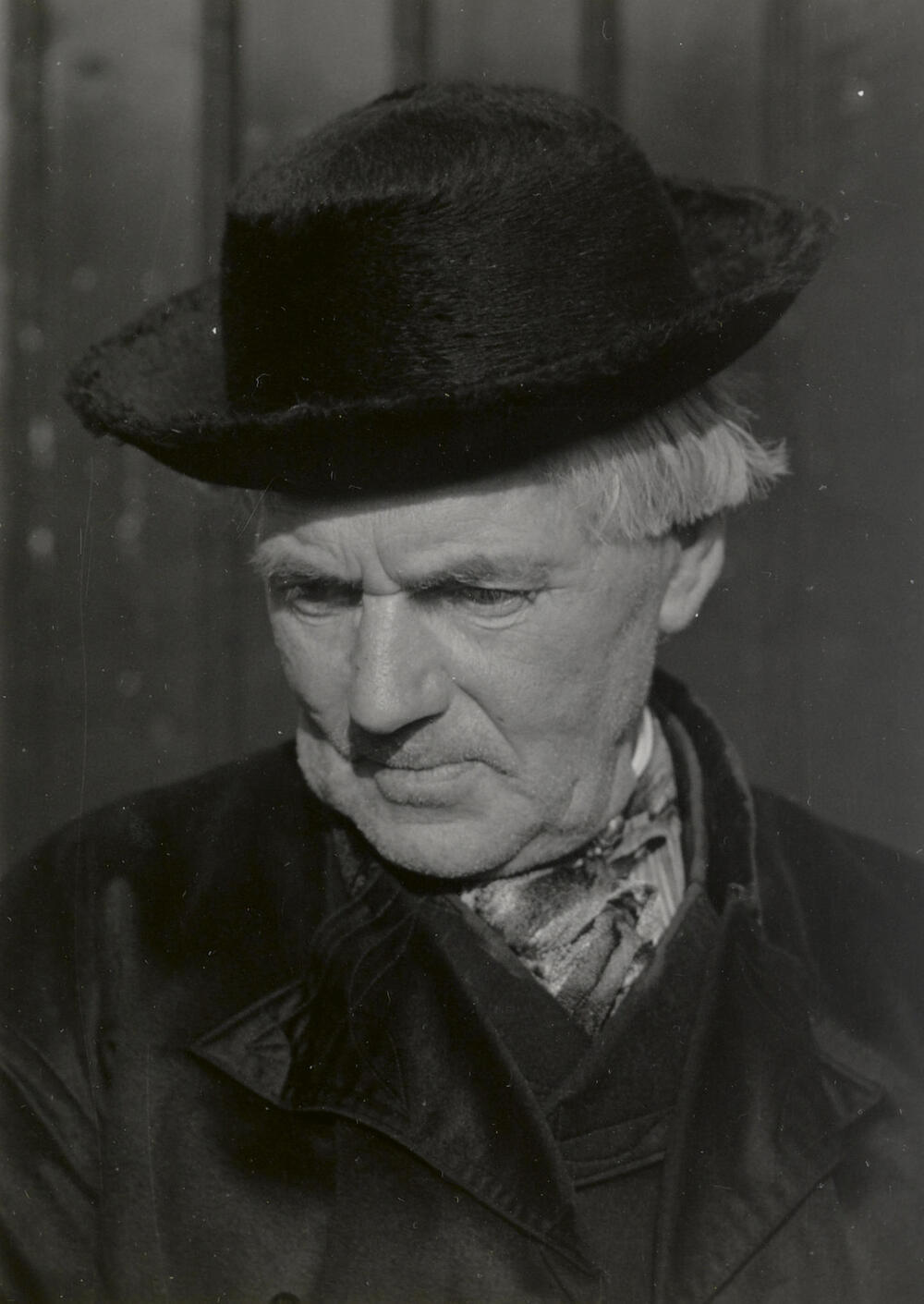 Man uit Heinkenszand in protestantse Zuid-Bevelandse dracht, 1950