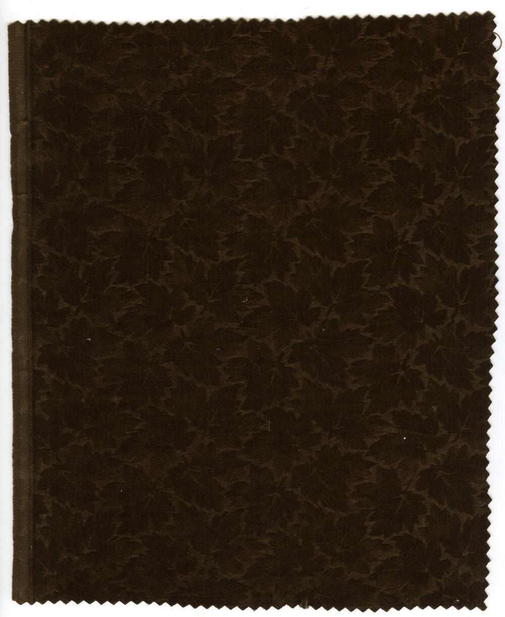 Katoenen velours, 1930-1950