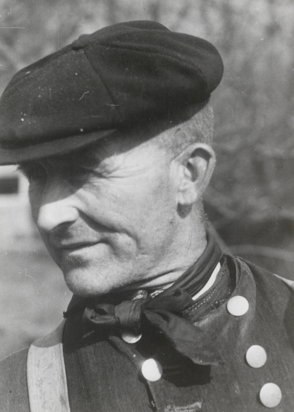 Man in Staphorster dracht, 1940–1945