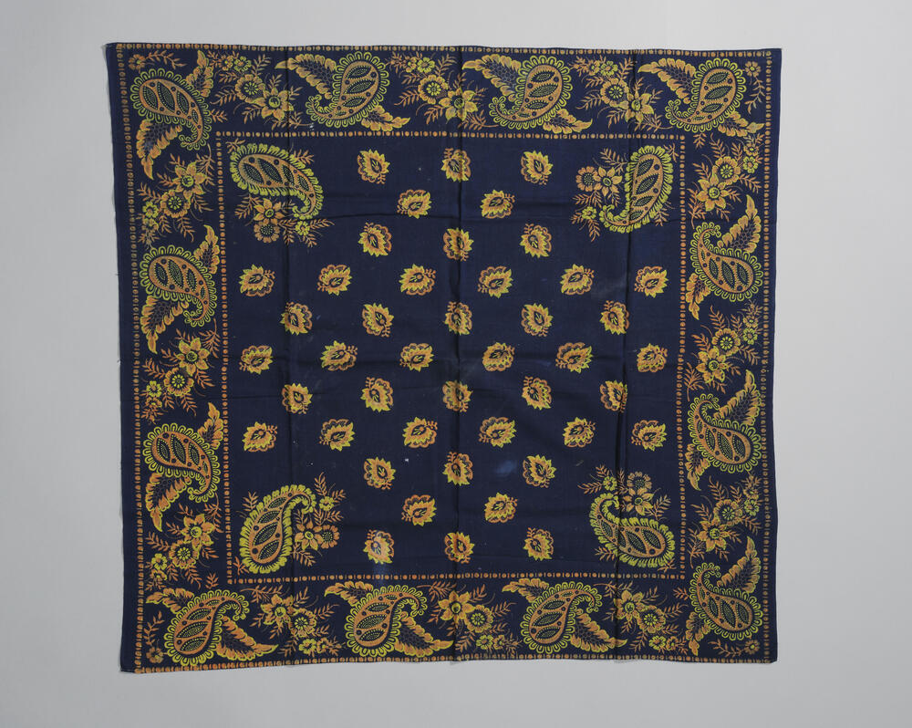 Bedrukte halsdoek, Axel, voor 1979