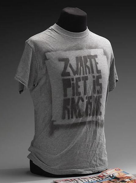 T-shirt ‘Zwarte Piet Is Racisme’
