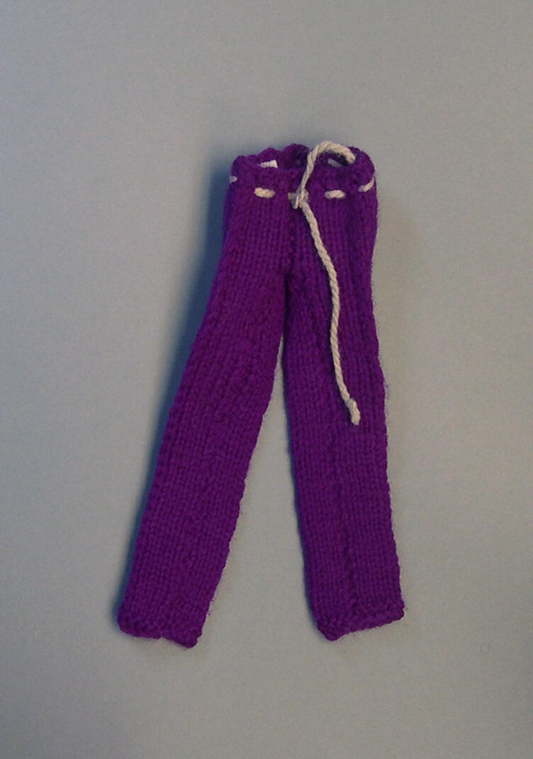 Lange broek (van Barbiepop)