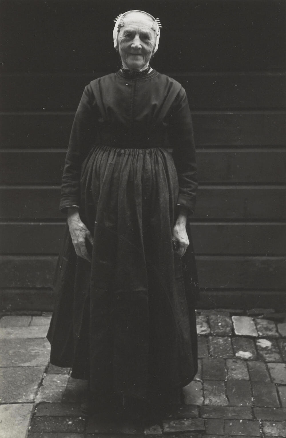 J. de Wind in Vlaardingse dracht, 1950