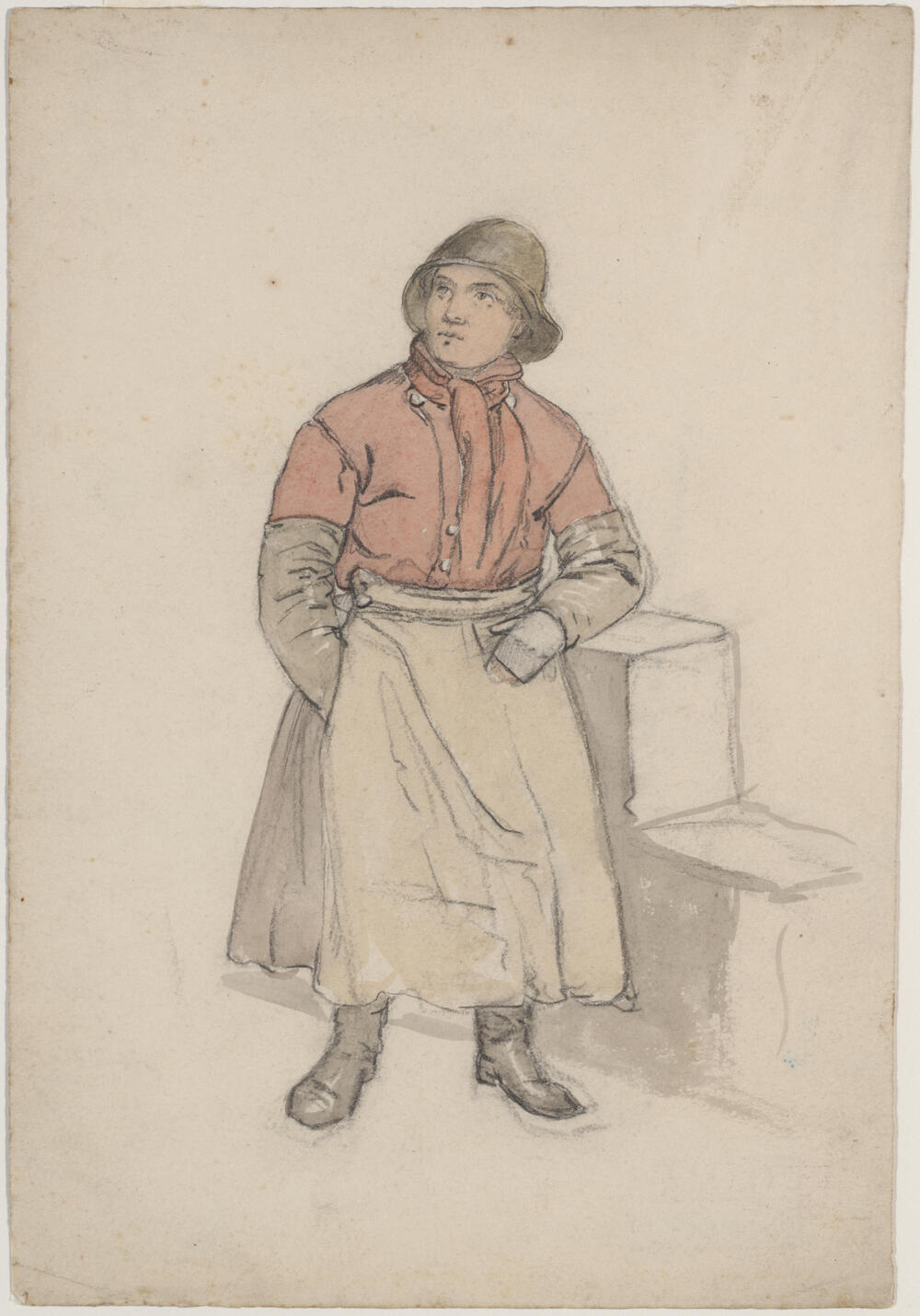 Haringpakker uit Vlaardingen of Maassluis