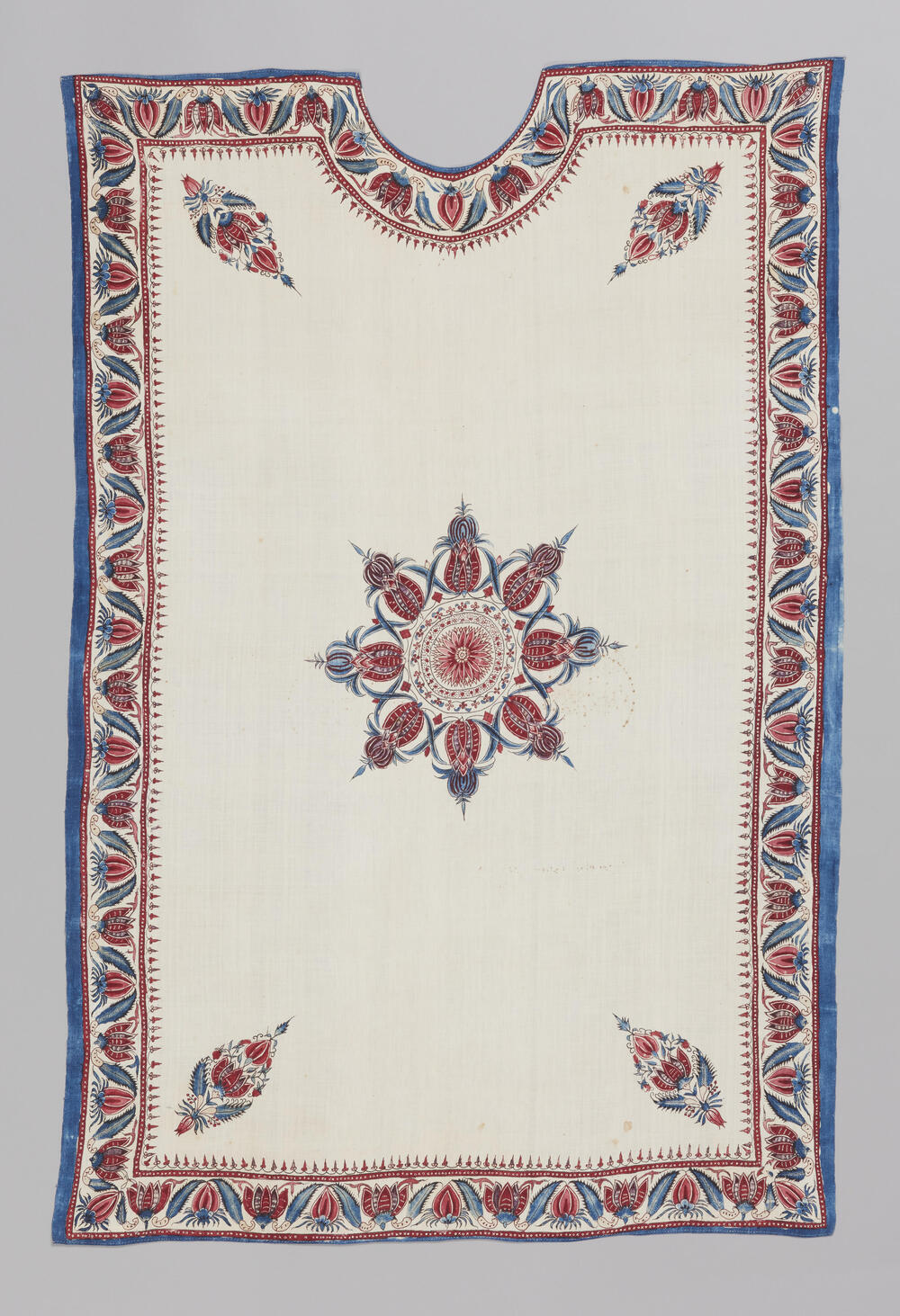 Scheerdoek van Indiase sits, Hindeloopen, 1750–1800