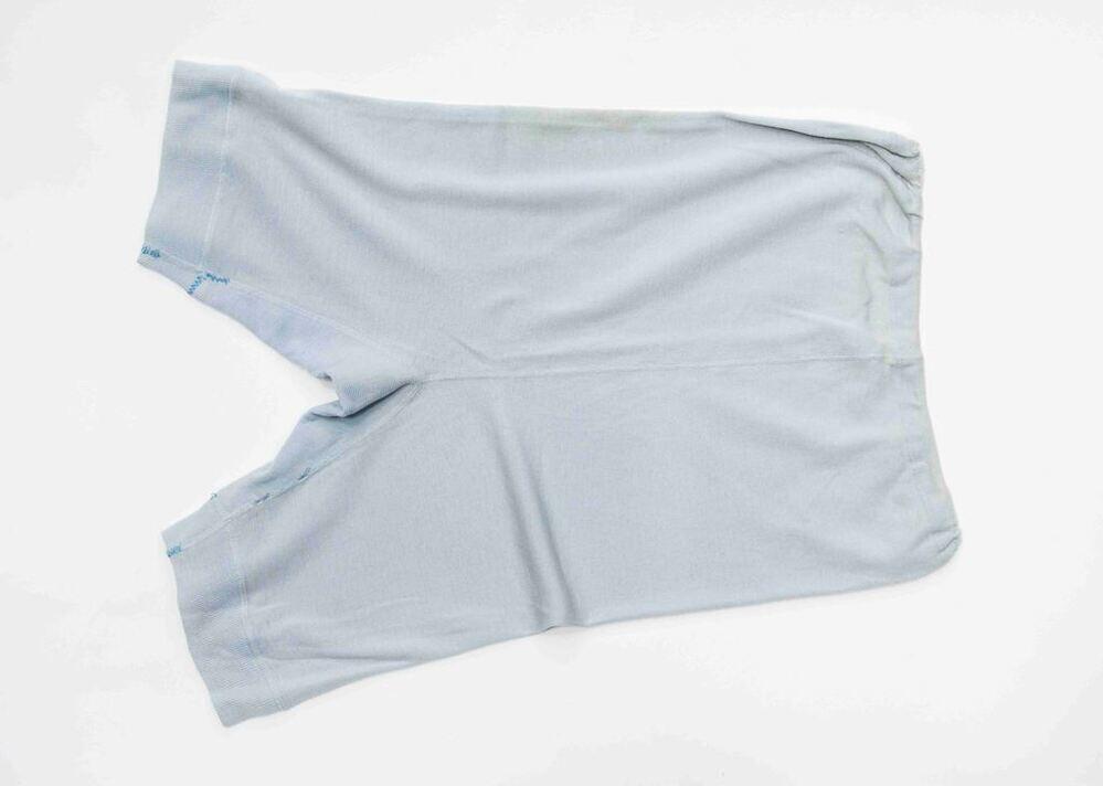 Directoire van lichtblauw wollen tricot
