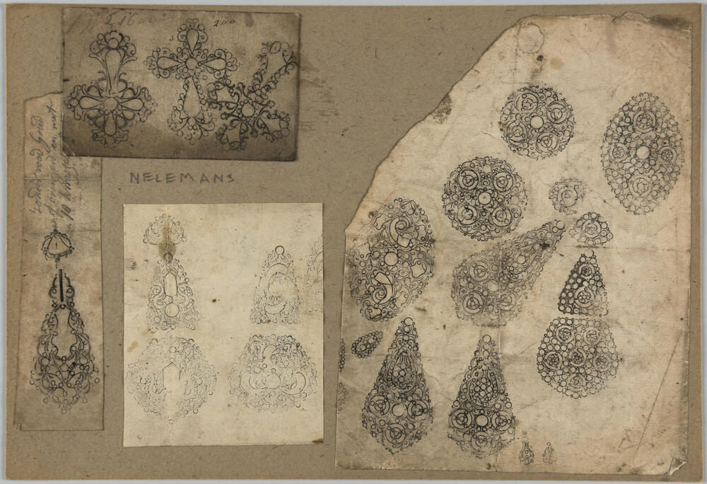 Wrijfsels van streeksieraden, Oudenbosch, 1853–1895