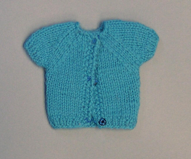 Ensemble vestje en korte broek (van Barbiepop)