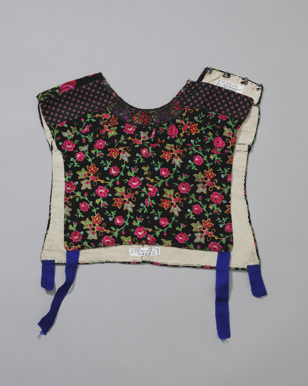 Kraplap uit acht verschillende dessins, Staphorst, 1900–1960