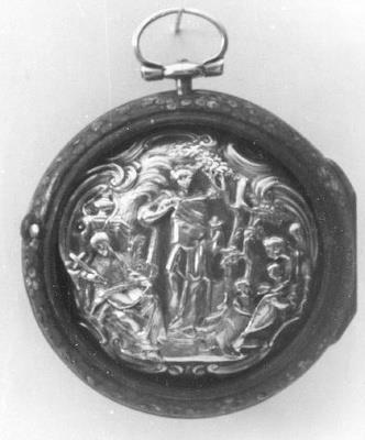 Horloge, met dubbele overkast