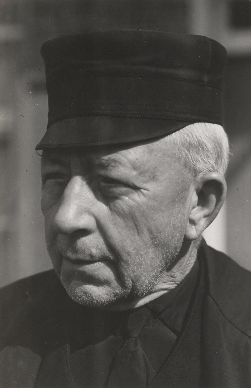 Boer in Drentse dracht, Oud Schoonebeek, 1946