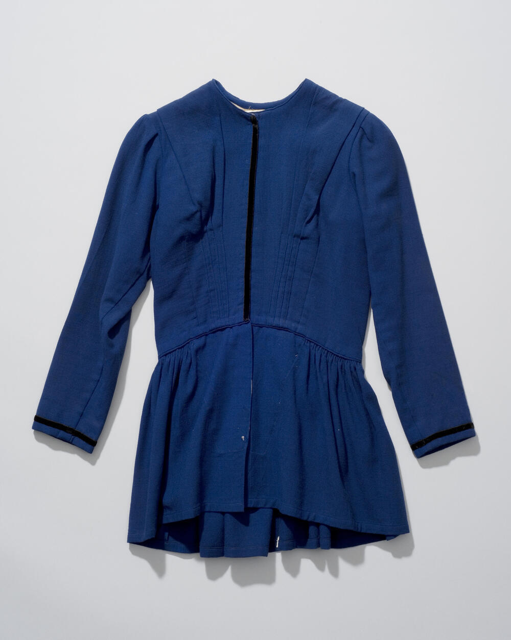Schootjak van blauwe wol, Genemuiden, voor 1948