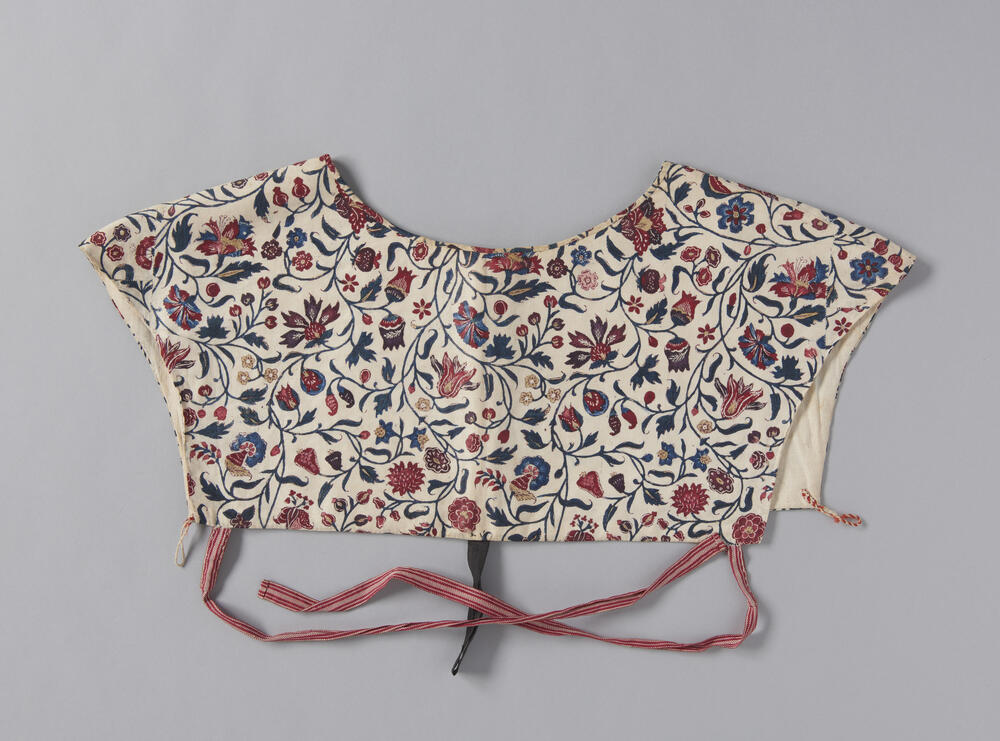 Onderst van kleinbloemige Indiase sits, Friesland, 1700–1800