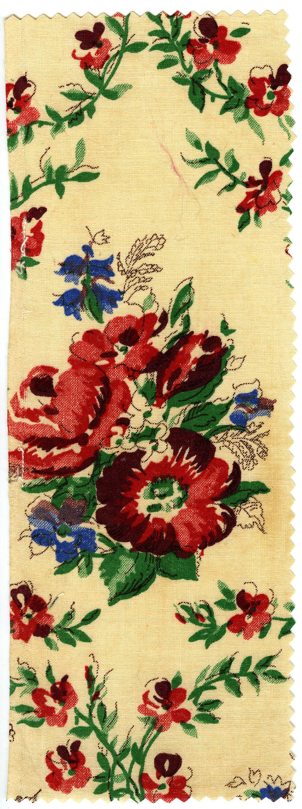 Gedessineerde katoen, Bunschoten en Spakenburg, 1950–1960