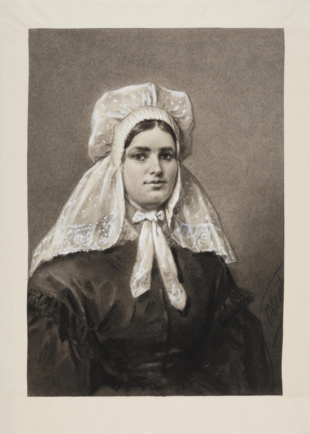 Vrouw in Limburgse dracht, 1875–1926