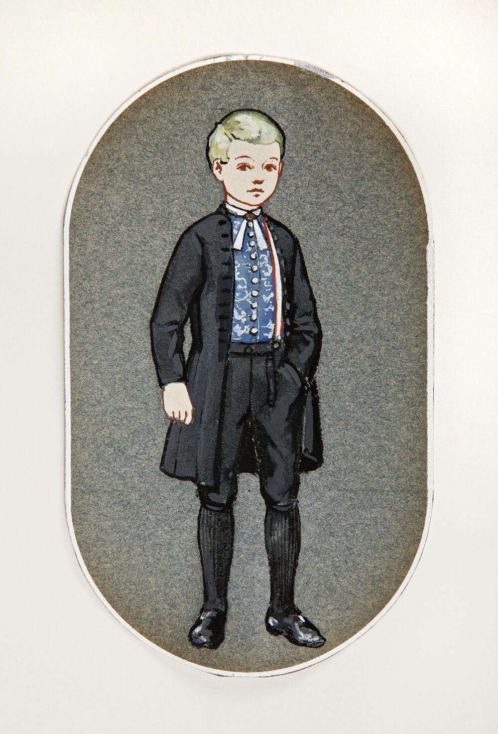 Jongen in volwassen dracht, Hindeloopen