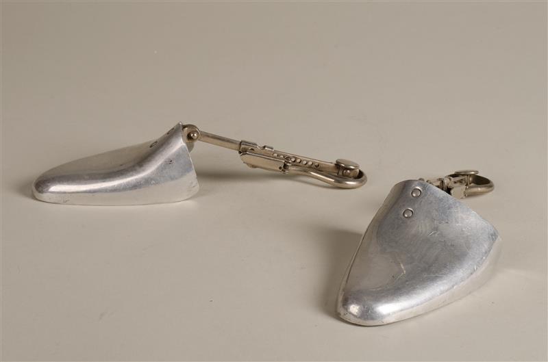 Paar aluminium schoenenspanners
