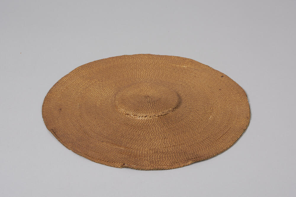 Schelphoed met Indiase sits, Nieuw- en Sint Joosland, voor 1850